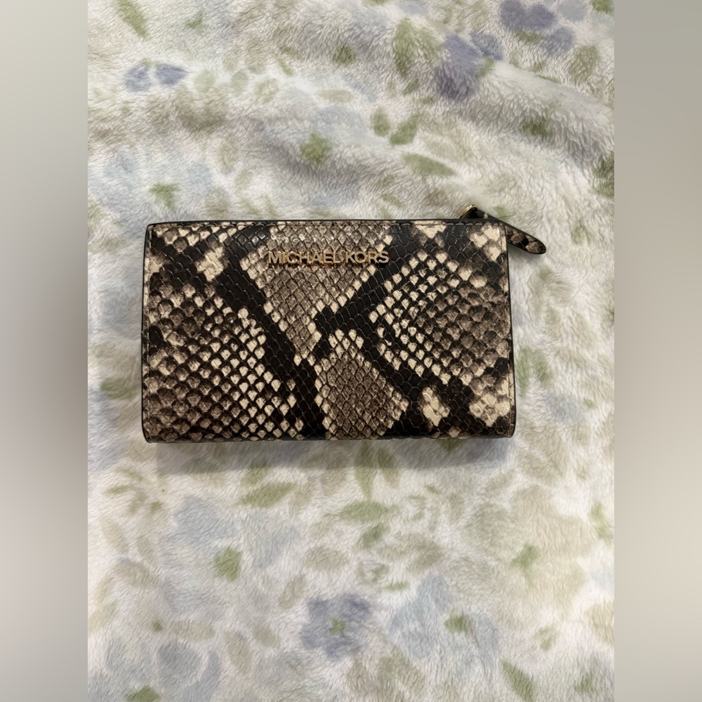 Michael Kors Snake Print Wallet
